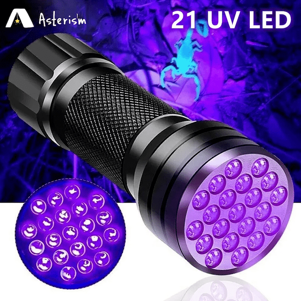 LED Ultraviolet Flashlight